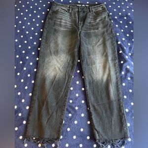 Black Old Navy “The Sky High Straight” Jeans